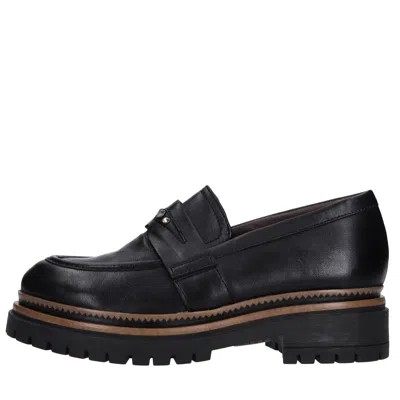 Mjus Flat Shoes In Nero Neri E Grigi