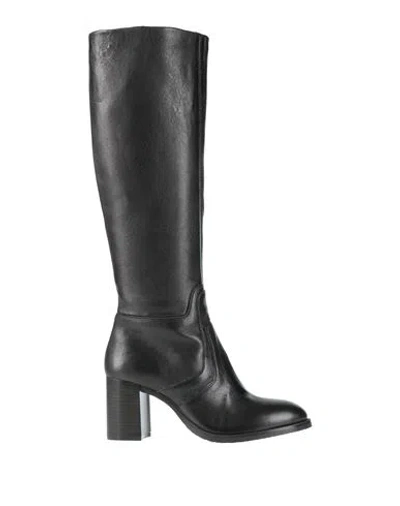 Mjus Woman Boot Black Size 8 Leather