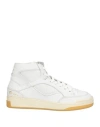 Mjus Woman Sneakers White Size 8 Leather In White