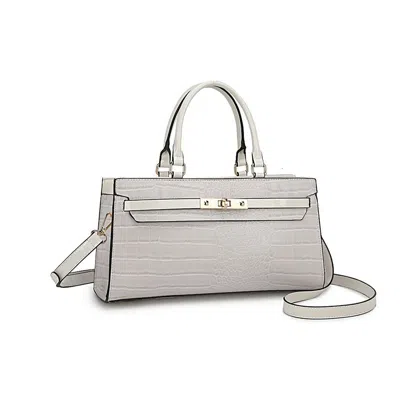 Mkf Colby Women's Satchel Handbag By Mia K In Grey