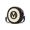 Mkf Collection By Mia K Acacia Women's Round Crossbody Bag By Mia K In Black