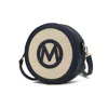 Mkf Collection By Mia K Acacia Women's Round Crossbody Bag By Mia K In Blue