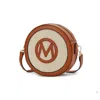Mkf Collection By Mia K Acacia Women's Round Crossbody Bag By Mia K In Green