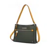 Mkf Collection By Mia K Aliyah Shoulder Women's Bag Vegan Leather Versatile Design, Functional Everyday Use Purse By Mia K. In Green