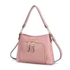 Mkf Collection By Mia K Anayra Vegan Leather Shoulder Handbag In Multi