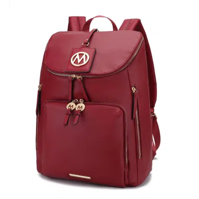 Mkf Collection By Mia K Angela Large Backpack In Burgundy