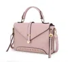 Mkf Collection By Mia K Angela Vegan Leather Women's Satchel Bag In Gold