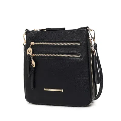 Mkf Collection By Mia K Angelina Women's Stylish Crossbody Bag By Mia K In Black