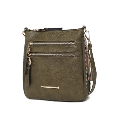Mkf Collection By Mia K Angelina Women's Stylish Crossbody Bag By Mia K In Green