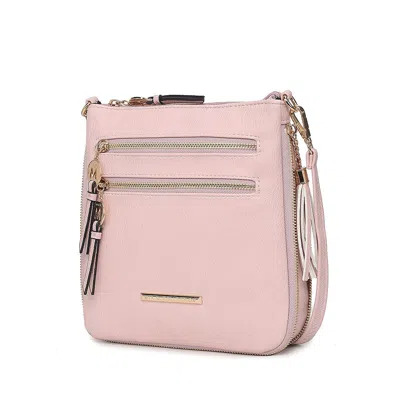 Mkf Collection By Mia K Angelina Women's Stylish Crossbody Bag By Mia K In Pink