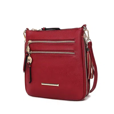 Mkf Collection By Mia K Angelina Women's Stylish Crossbody Bag By Mia K In Red