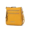 Mkf Collection By Mia K Angelina Women's Stylish Crossbody Bag By Mia K In Yellow