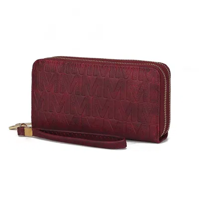Mkf Collection By Mia K Aurora M Signature Wallet Handbag In Red