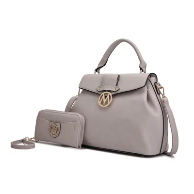 Mkf Collection By Mia K Aurora Satchel & Wristlet Wallet Handbag Purse By Mia K.