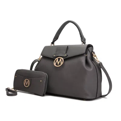 Mkf Collection By Mia K Aurora Satchel & Wristlet Wallet Handbag Purse By Mia K.