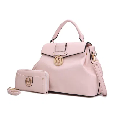 Mkf Collection By Mia K Aurora Satchel & Wristlet Wallet Handbag Purse By Mia K.