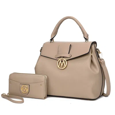 Mkf Collection By Mia K Aurora Satchel & Wristlet Wallet Handbag Purse By Mia K.