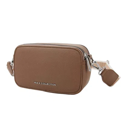 Mkf Collection By Mia K Avielle Solid Women's Crossbody Bag By Mia K In Brown