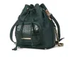Mkf Collection By Mia K Azalea Vegan Leather Bucket Hobo Bag In Green