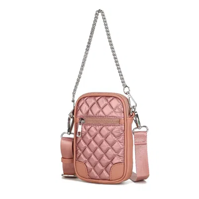 Mkf Collection By Mia K Betty Smartphone Crossbody Handbag In Multi