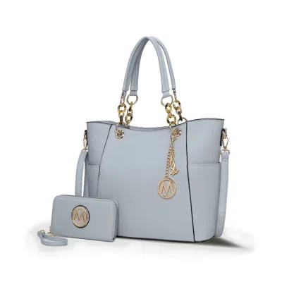 Mkf Collection By Mia K Bonita Tote Handbag With Wallet - 2 Pieces In Multi