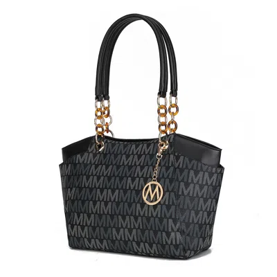 Mkf Collection By Mia K Cameron Women's Fashion Tote Handbag By Mia K In Black