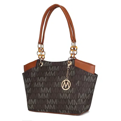 Mkf Collection By Mia K Cameron Women's Fashion Tote Handbag By Mia K In Brown