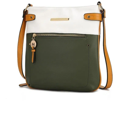 Mkf Collection By Mia K Camilla Crossbody Handbag For Women's In Green