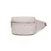 Mkf Collection By Mia K Camilla Quilted Belt Waist Bag By Mia K In White