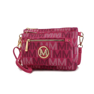 Mkf Collection By Mia K Camren M Signature Crossbody Bag By Mia K In Pink