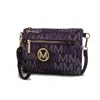 Mkf Collection By Mia K Camren M Signature Crossbody Bag By Mia K In Purple
