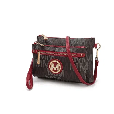 Mkf Collection By Mia K Camren M Signature Crossbody Bag By Mia K In Red
