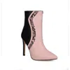 Mkf Collection By Mia K Celeste Ankle Boot In Gold