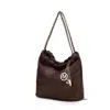 Mkf Collection By Mia K Celestine Quilted Shoulder Women's Bag By Mia K. In Brown