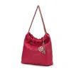 Mkf Collection By Mia K Celestine Quilted Shoulder Women's Bag By Mia K. In Pink