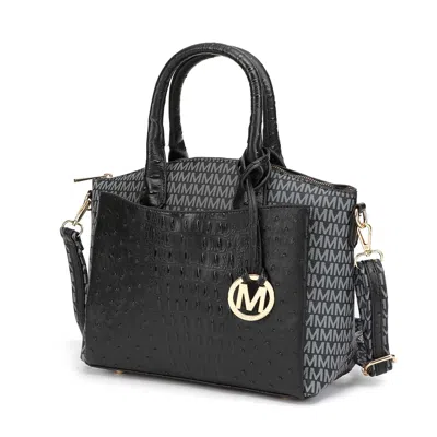 Mkf Collection By Mia K Collins Vegan Leather Women's Tote Bag By Mia K In Black