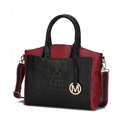 Mkf Collection By Mia K Collins Vegan Leather Women's Tote Bag By Mia K In White