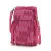 Mkf Collection By Mia K Cossetta 2 In 1 Cell Phone Crossbody/wristlet In Pink