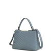 Mkf Collection By Mia K Dakota Satchel Handbag For Women's In Blue