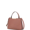 Mkf Collection By Mia K Dakota Satchel Handbag For Women's In Pink