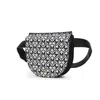 Mkf Collection By Mia K Daksha Signature Half Moon Belt Waist Bag By Mia K In Black