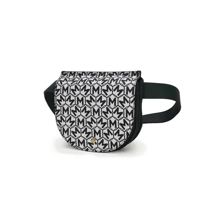 Mkf Collection By Mia K Daksha Signature Half Moon Belt Waist Bag By Mia K In Green
