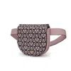 Mkf Collection By Mia K Daksha Signature Half Moon Belt Waist Bag By Mia K In Pink