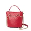 Mkf Collection By Mia K Damaris Mini Shoulder Medium Handbag By Mia K. In Red