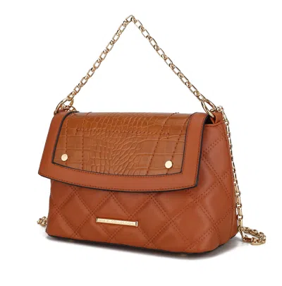 Mkf Collection By Mia K Danna Vegan Leather Shoulder Handbag In Green