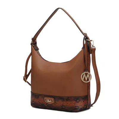 Mkf Collection By Mia K Diana Shoulder Bag Vegan Leather Handbag Purse By Mia K In Green