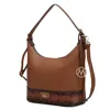 Mkf Collection By Mia K Diana Shoulder Handbag For Wome's In Multi