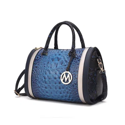 Mkf Collection By Mia K Eleanor Women's Shoulder Bag By Mia K In Blue