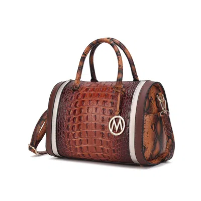 Mkf Collection By Mia K Eleanor Women's Shoulder Bag By Mia K In Brown