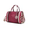 Mkf Collection By Mia K Eleanor Women's Shoulder Bag By Mia K In Pink